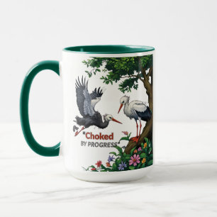 Enforcado pelo Progresso – Caneca de Conscientizaç