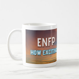 ENFP "como excitar" Balloons a caneca