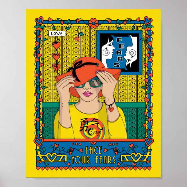 Enfrente seu Poster de Medos_B_8x10 (Frente)