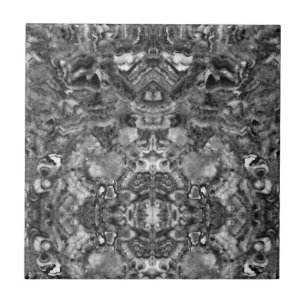 Enfumaçado cinza Quartz, padrão preto de cinzas br