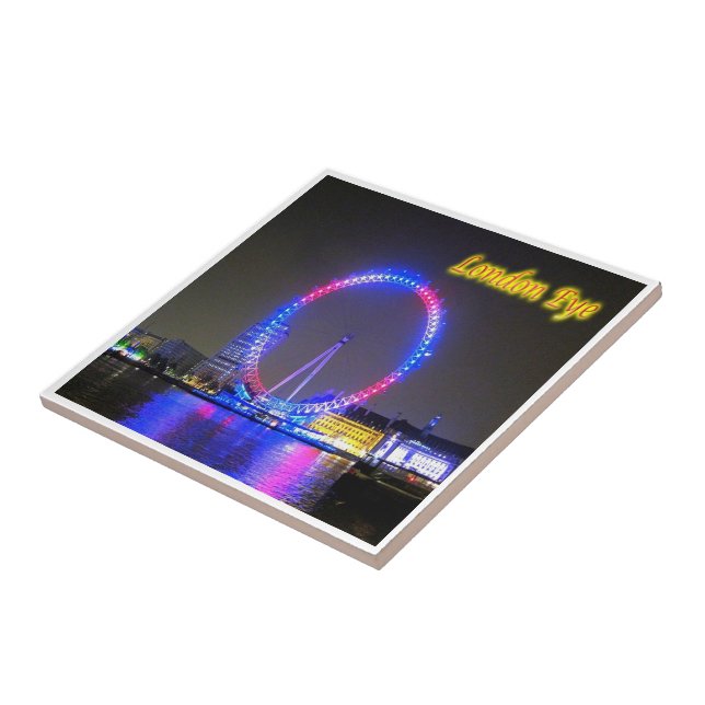 ENG081 LONDON EYE, Inglaterra, Europa, (Lateral)