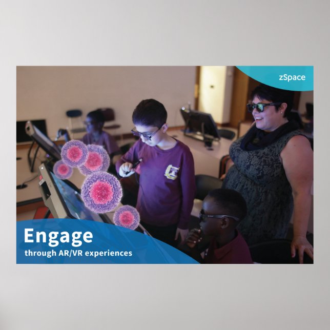 Engage - Poster zSpace, 24" x 36" (Frente)