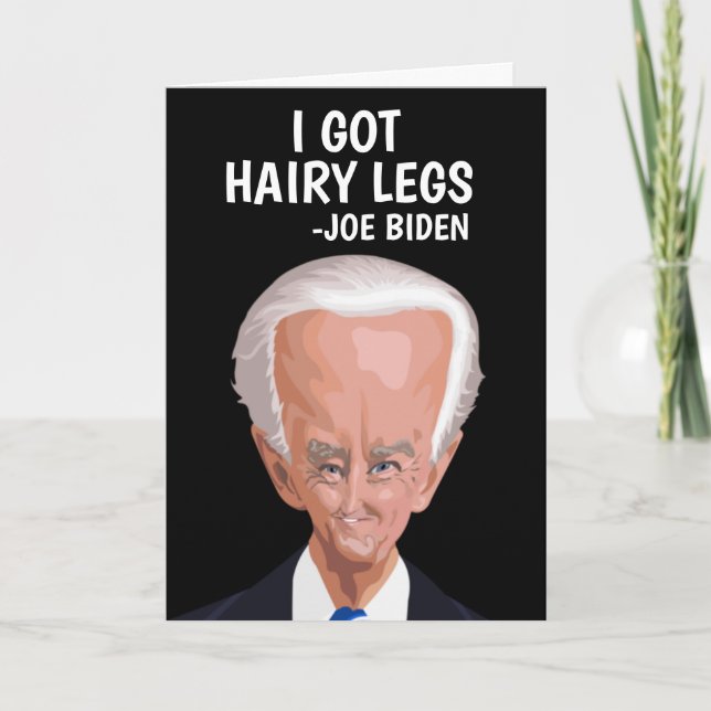 ENGANE JOE BIDEN TODO CARTÃO DE GREETING DE OCASIÃ (Frente)