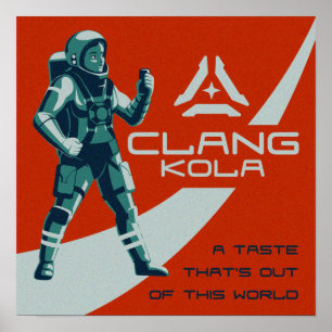 Engenheiro de Poster espacial - Clang Kola