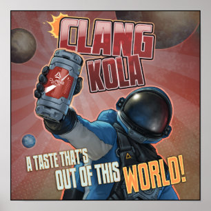 Engenheiro de Poster espacial - Clang Kola 2