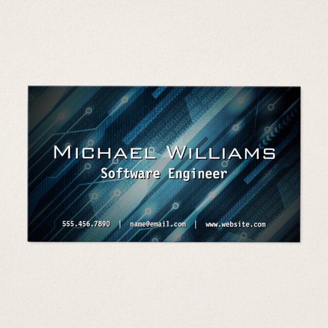 Engenheiro de software de fundo da tecnologia (Frente)