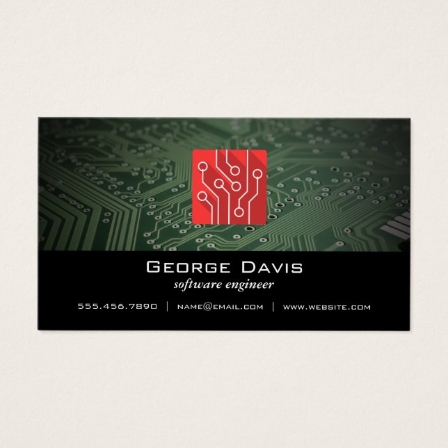 Engenheiro de software | Logotipo técnico (Frente)