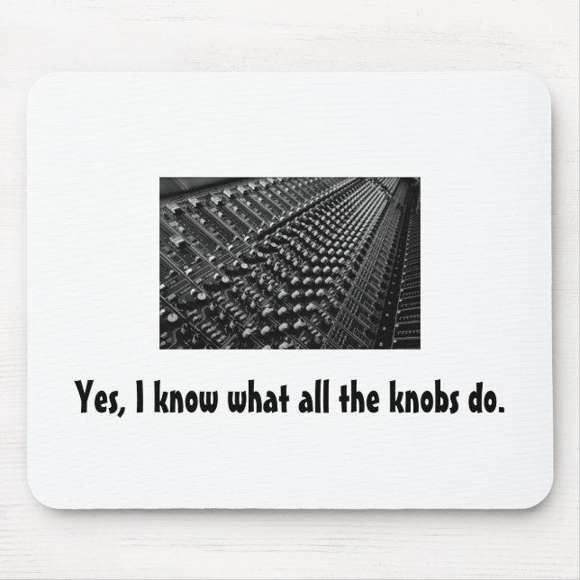 Engenheiro sadio Mousepad (Frente)