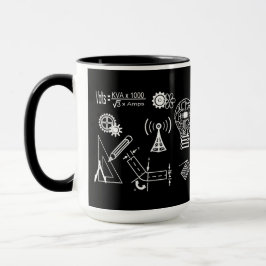 Engenheiros contra a caneca da divisa da filosofia