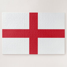 English Flag (Inglaterra) Jigsera Quebra-cabeça