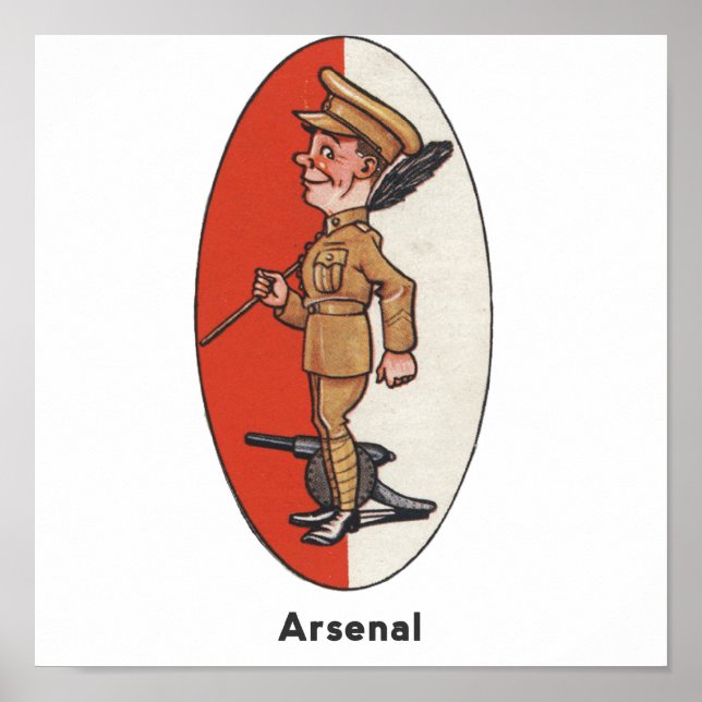 English Football Team - Arsenal Poster (Frente)