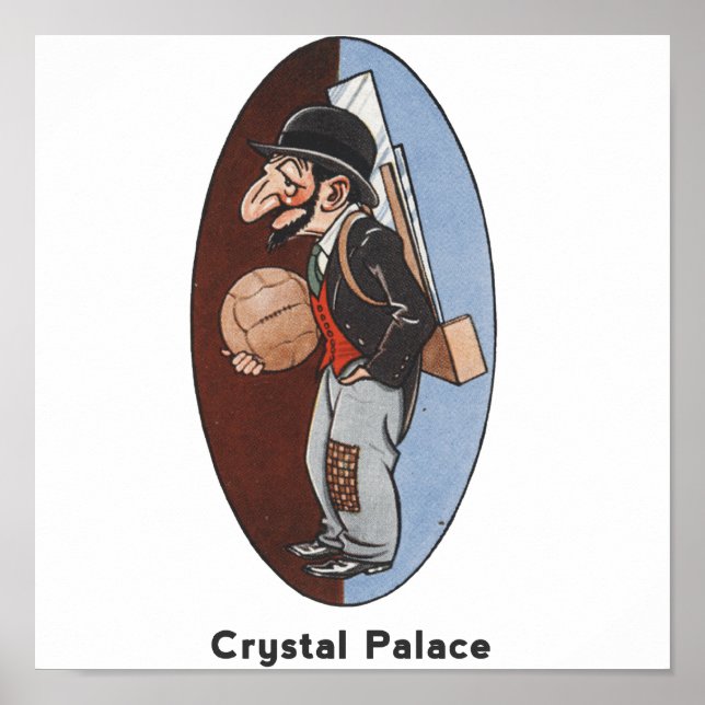 English Football Team - Crystal Palace Poster (Frente)