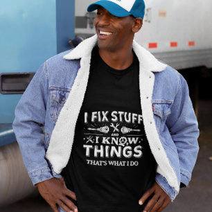 Engraçada Camisa De Cota De Trabalho - Conserte Co