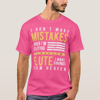 Engraçada Camisa Fluta Presente