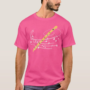 Engraçada Camisa Fluta Presente