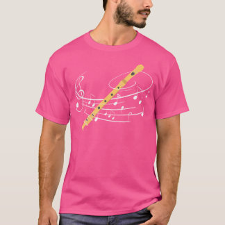 Engraçada Camisa Fluta Presente