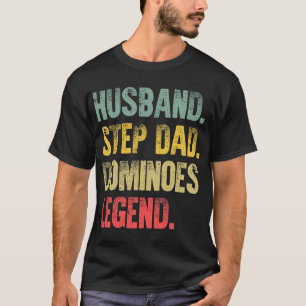 Engraçada Camisa Vintage Marido Passo Pai Domina L