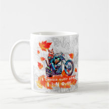 Engraçada caneca de café que eu culto cada cinza d