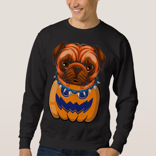 Engraçada Na Camisa Clássica Do Pumpkin Halloween  (Frente)