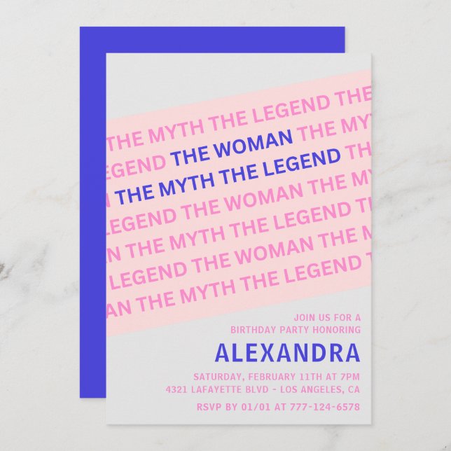 Engraçado 34 anos de convites para a Citação Mito  (Frente/Verso)