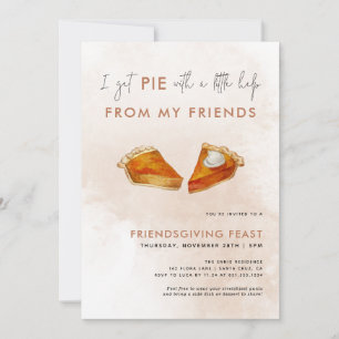 Engraçado Ação de Graças Convite Janto de Aç