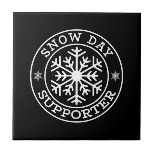 Engraçado Apoiador do Dia da Neve Professor Estuda