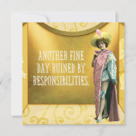 Engraçado Arruinado Por Responsabilidades