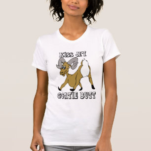 Engraçado Atitude Dizendo Camisa De Cabra Senhora