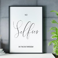 Engraçado Bathroom wall Art poster