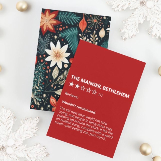 Engraçado, Belém, Rever o Cartão de Natal (Criador carregado)