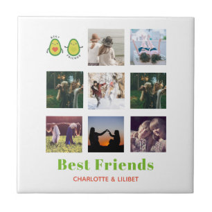 Engraçado BFF PHOTO COLLAGE Dif Personalizado AVO