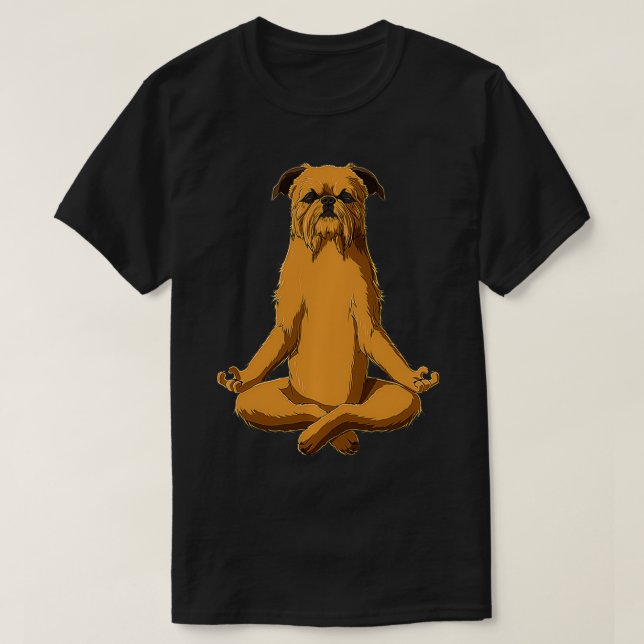 Engraçado Cachorro Bruxelas Griffon Pullover (Frente do Design)