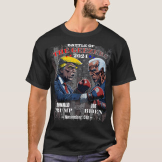 Engraçado Camisa Eleitoral 2024 - Trump Vs Biden