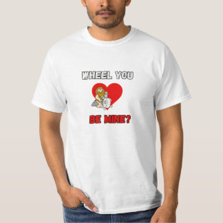 ENGRAÇADO! Camiseta Caveman - Roda Você é meu? Cor