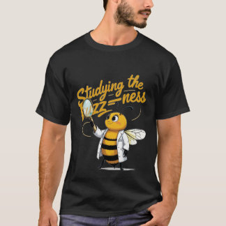Engraçado Camiseta de Abelhas de Ciência