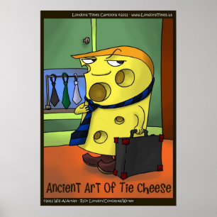 Engraçado Cartoon Tai Chi Poster do Rick London