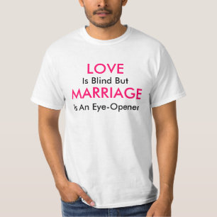 Engraçado Casamento cita camisa masculina
