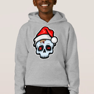 Engraçado Caveira de Natal, Estilo de Cartoon