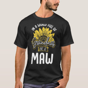 Engraçado Cheio Mundial De Avós Ser Uma Camisa De