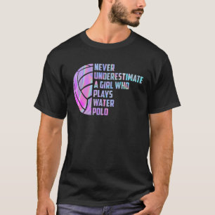 Engraçado cita Camisetas Gift Idea Water Polo Girl