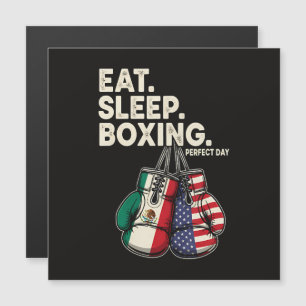 Engraçado Comer Dormir Repetir Boxe