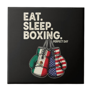 Engraçado Comer Dormir Repetir Boxe