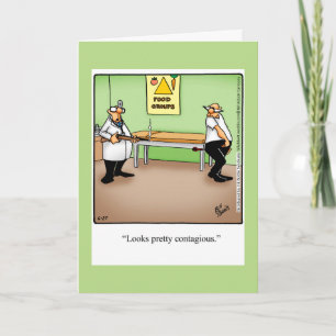 Engraçado Consiga Um Cartão De Saudação Bem Hu