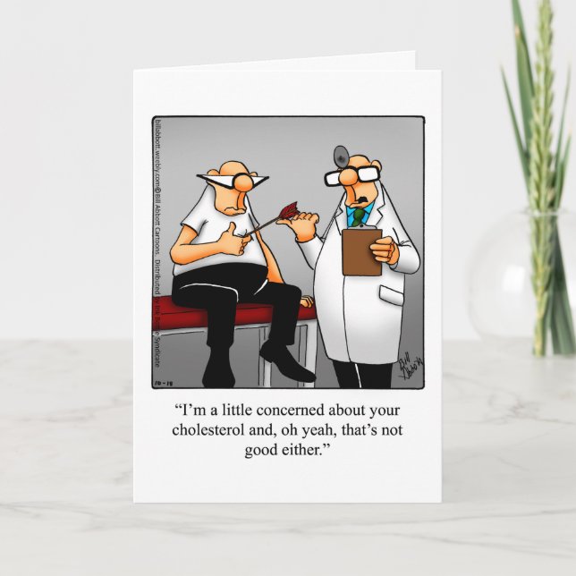 Engraçado Consiga Um Cartão De Saudação Bem Humor (Frente)