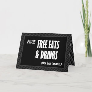 Engraçado Convite para Padrinhos de casamento Comi