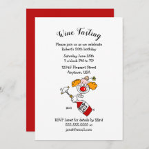 Engraçado Convites de festas de aniversários de Af