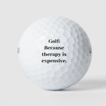 Engraçado Cotação Golf Ball