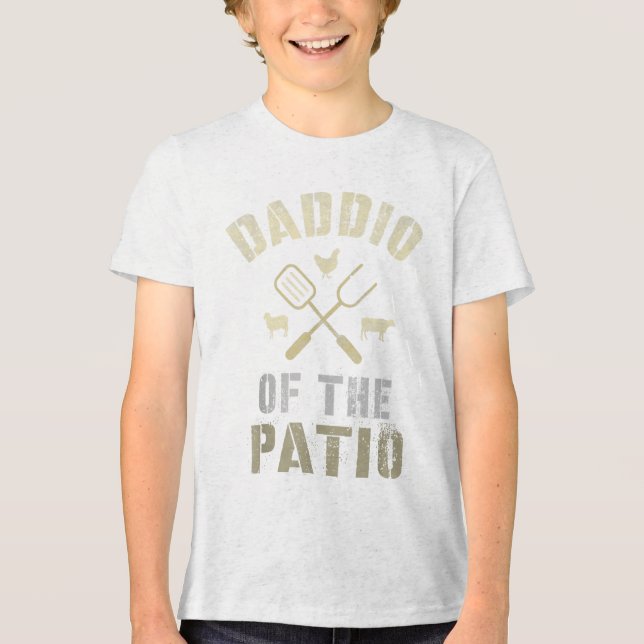 Engraçado Daddio Do Patio Grill Churrasco (Frente)