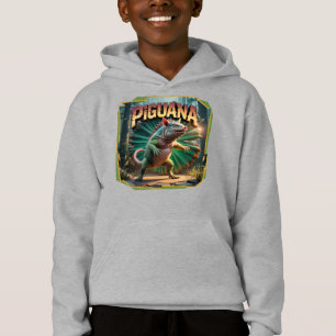 Engraçado de Criatura Combo da Ilustração Piguana