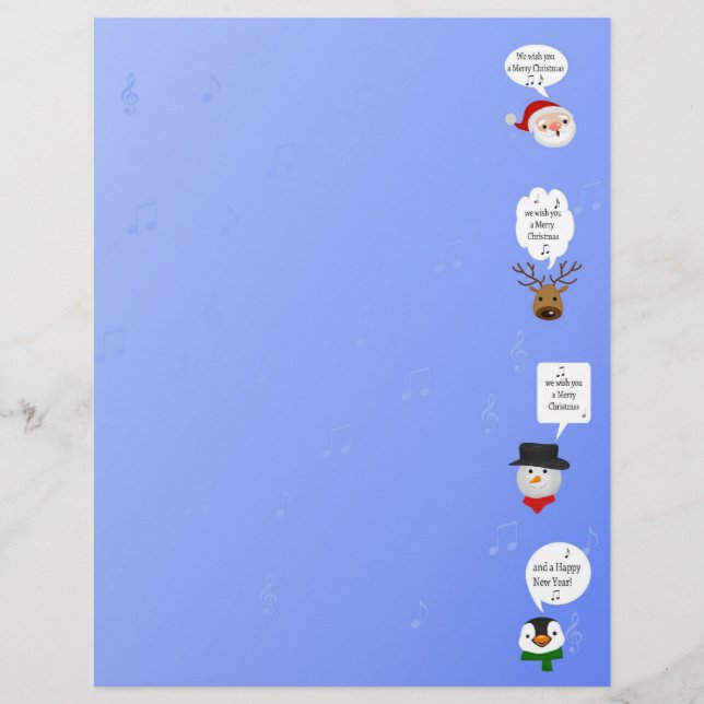 Engraçado. Desejamos-lhe um Feliz Natal. (Frente)